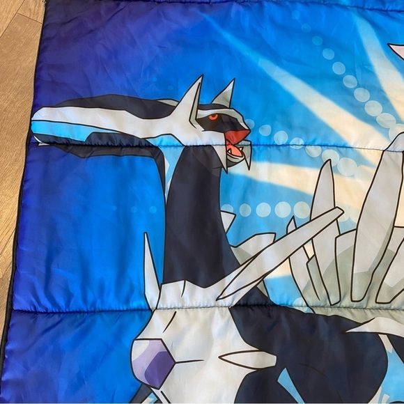 2007 Pokemon Palkia & Dialga Kids Sleeping Bag - Picture 7 of 11